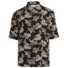 Saint Laurent Printed Silk Short-Sleeve Shirt For Men