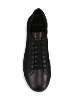 Saint Laurent Andy Low-Top Leather Sneakers For Men -Saint Laurent Sales Store unnamed file 226