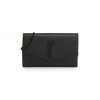 Saint Laurent Uptown Leather Wallet-On-Chain Nero -Saint Laurent Sales Store unnamed file 2276