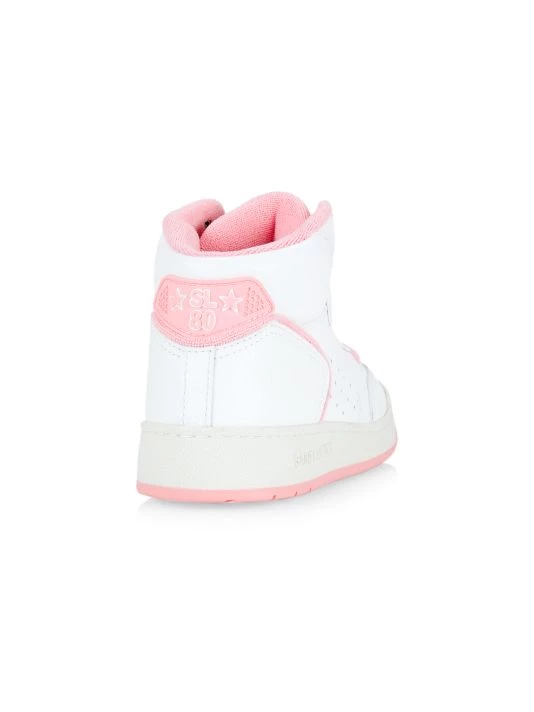 Saint Laurent Jefferson Leather High-Top Sneakers 5 Saint Laurent Jefferson Leather High-Top Sneakers - Image 3