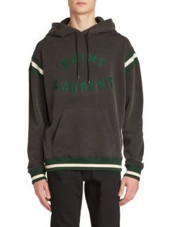 Saint Laurent Volume Large Logo Hoodie Sweatshirt For Men -Saint Laurent Sales Store unnamed file 2343