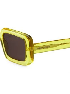 Saint Laurent Sunrise 52MM Rectangle Sunglasses -Saint Laurent Sales Store unnamed file 2381
