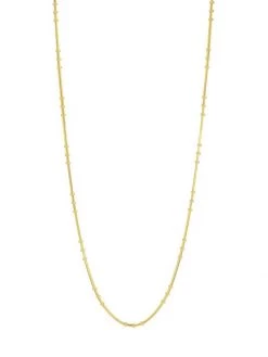 Saint Laurent Collier Long Chain Necklace