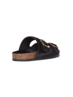 Saint Laurent Jimmy Calf Hair & Leather Slides -Saint Laurent Sales Store unnamed file 239