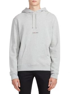 Saint Laurent Minimalist Logo Hoodie For Men -Saint Laurent Sales Store unnamed file 2398