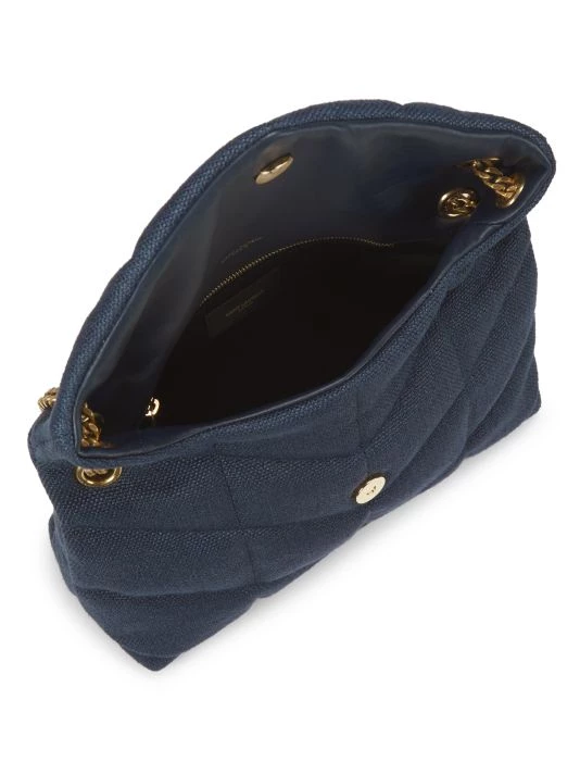 Saint Laurent Small Canvas Puffer Shoulder Bag 6 Saint Laurent Small Canvas Puffer Shoulder Bag - Image 4