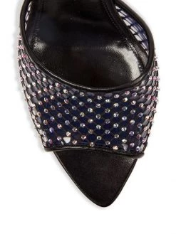 Saint Laurent Luz Crystal-Embellished Netted Mules 9 Saint Laurent Luz Crystal-Embellished Netted Mules -Saint Laurent Sales Store unnamed file 2421