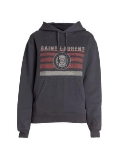 Saint Laurent Signature Look Hoodie