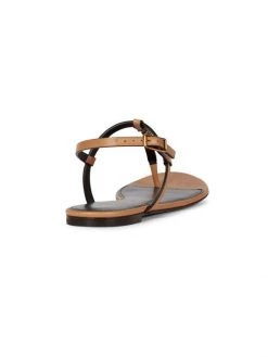 Saint Laurent Cassandra Leather Logo Sandals -Saint Laurent Sales Store unnamed file 2445