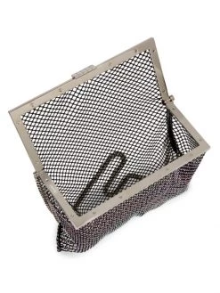 Saint Laurent Medium Fanny Crystal Crystal Mesh Shoulder Bag -Saint Laurent Sales Store unnamed file 2466