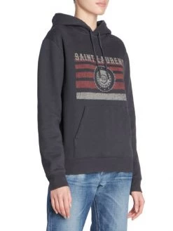 Saint Laurent Signature Look Hoodie -Saint Laurent Sales Store unnamed file 247