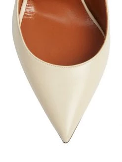 Saint Laurent Opyum Logo-Heel Leather Slingback Pumps -Saint Laurent Sales Store unnamed file 2481