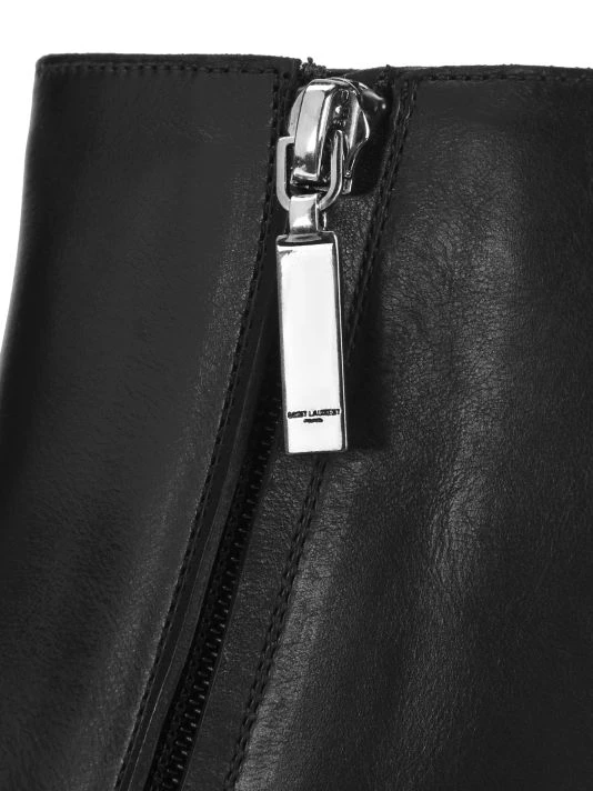 Saint Laurent Wyatt 40 Zip Booties For Men 8 Saint Laurent Wyatt 40 Zip Booties For Men - Image 6