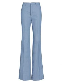 Saint Laurent High-Waisted Flared Jeans