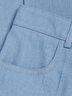 Saint Laurent High-Waisted Flared Jeans -Saint Laurent Sales Store unnamed file 2509