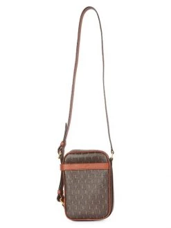 Saint Laurent Logo-Print Crossbody Bag