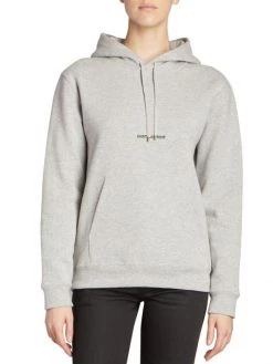 Saint Laurent Mini Logo Pullover Hoodie -Saint Laurent Sales Store unnamed file 2545