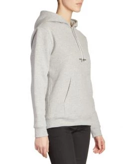 Saint Laurent Mini Logo Pullover Hoodie -Saint Laurent Sales Store unnamed file 2546
