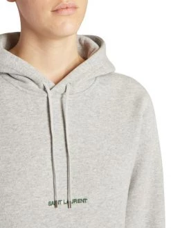 Saint Laurent Mini Logo Pullover Hoodie -Saint Laurent Sales Store unnamed file 2548