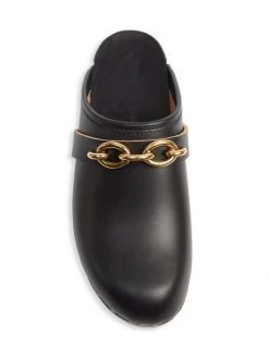 Saint Laurent Toff Embellished Leather Clogs 10 Saint Laurent Toff Embellished Leather Clogs -Saint Laurent Sales Store unnamed file 2595