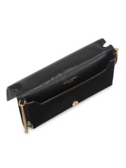 Saint Laurent Monogram Patent Leather Phone Holder-On-Strap -Saint Laurent Sales Store unnamed file 2599
