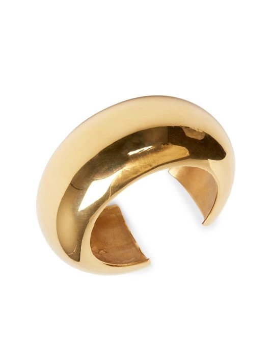 Saint Laurent Goldtone Cuff Bracelet 3 Saint Laurent Goldtone Cuff Bracelet