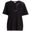 Saint Laurent Metallic Pattern & Micro Logo T-Shirt -Saint Laurent Sales Store unnamed file 2602