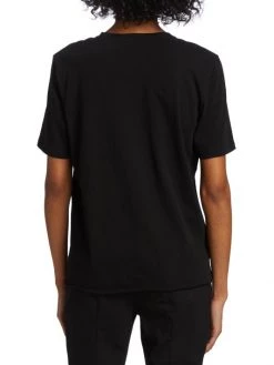 Saint Laurent Metallic Pattern & Micro Logo T-Shirt 11 Saint Laurent Metallic Pattern & Micro Logo T-Shirt -Saint Laurent Sales Store unnamed file 2605