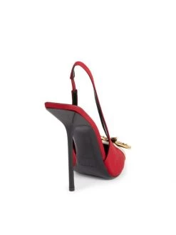 Saint Laurent Silk Slingback Pumps 10 Saint Laurent Silk Slingback Pumps -Saint Laurent Sales Store unnamed file 2610