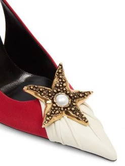 Saint Laurent Silk Slingback Pumps 13 Saint Laurent Silk Slingback Pumps -Saint Laurent Sales Store unnamed file 2613