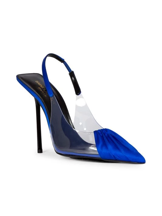 Saint Laurent Chica Slingback Pumps 4 Saint Laurent Chica Slingback Pumps - Image 2