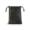Saint Laurent Paris Leather Drawstring Pouch-On-Chain -Saint Laurent Sales Store unnamed file 2620