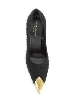 Saint Laurent Vier 90MM Wool Pumps -Saint Laurent Sales Store unnamed file 265