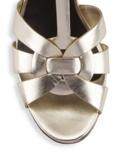 Saint Laurent Tribute Metallic Leather Sandals Argento 13 Saint Laurent Tribute Metallic Leather Sandals Argento -Saint Laurent Sales Store unnamed file 2664