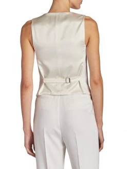 Saint Laurent Wool Flat Front Vest 12 Saint Laurent Wool Flat Front Vest -Saint Laurent Sales Store unnamed file 2673