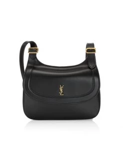 Saint Laurent Medium Leather Flap Shoulder Bag