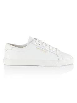 Saint Laurent Andy Logo Low-Top Sneakers