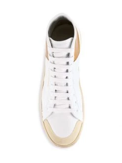 Saint Laurent Court Classic SL/39 Leather Mid-Top Sneakers -Saint Laurent Sales Store unnamed file 2763
