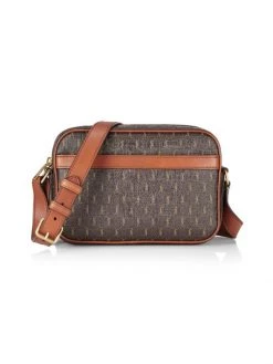 Saint Laurent YSL Monogram Coated Canvas Camera Bag