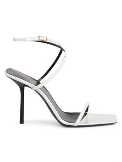 Saint Laurent Leather High-Heel Sandals