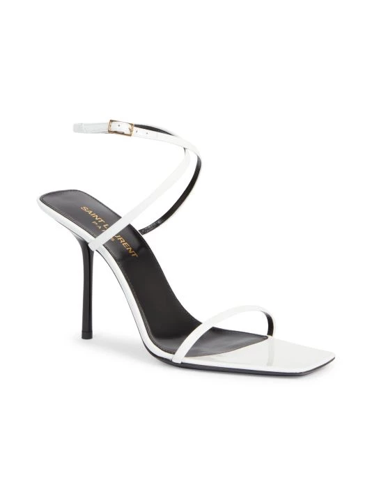 Saint Laurent Leather High-Heel Sandals 3 Saint Laurent Leather High-Heel Sandals - Image 2