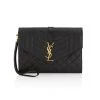 Saint Laurent Logo Mix Matelassé Leather Envelope Pouch -Saint Laurent Sales Store unnamed file 2791