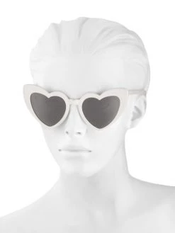 Saint Laurent Loulou 54MM Heart Sunglasses -Saint Laurent Sales Store unnamed file 2802