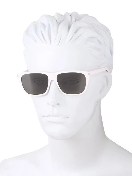 Saint Laurent Classic 57MM Rectangular Sunglasses For Men 6 Saint Laurent Classic 57MM Rectangular Sunglasses For Men - Image 4