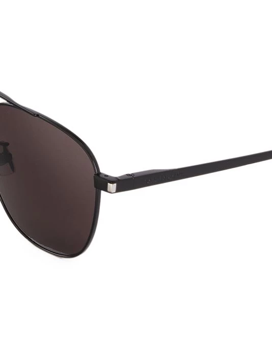 Saint Laurent Metal Corner Angle Sl 531-009 Metal Pilot Sunglasses For Men 5 Saint Laurent Metal Corner Angle Sl 531-009 Metal Pilot Sunglasses For Men - Image 3