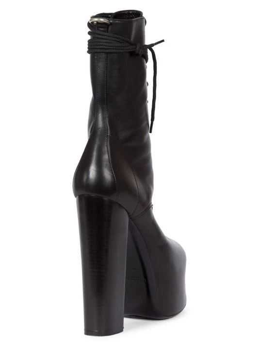 Saint Laurent Mina Lace-Up Boots For Men 5 Saint Laurent Mina Lace-Up Boots For Men - Image 3