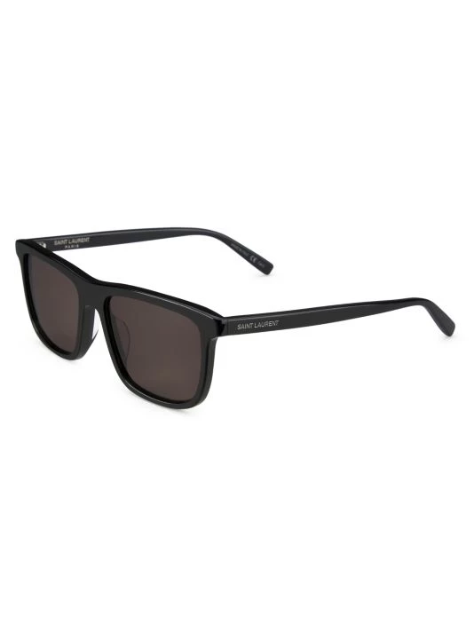 Saint Laurent Classic 56MM Rectangular Sunglasses For Men 4 Saint Laurent Classic 56MM Rectangular Sunglasses For Men - Image 2