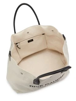 Saint Laurent Rive Gauche Canvas Tote Bag For Men -Saint Laurent Sales Store unnamed file 2914