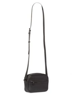 Saint Laurent Camp Leather Crossbody Camera Bag For Men
