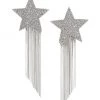 Saint Laurent Star & Chain Clip-On Drop Earrings 1 Saint Laurent Star & Chain Clip-On Drop Earrings -Saint Laurent Sales Store unnamed file 2959